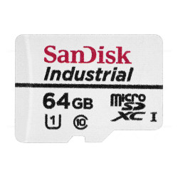 SANDISK INDUSTRIAL 64GB  SANDISK INDUSTRIAL 64GB MICRO SD XC MEMORY CARD
